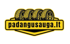 Padangų Sauga logo